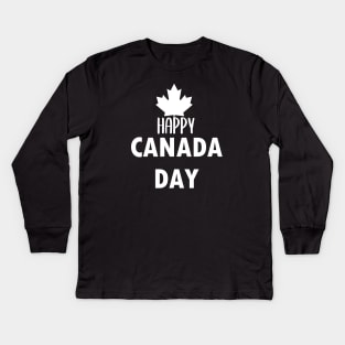 CANADA DAY Kids Long Sleeve T-Shirt
